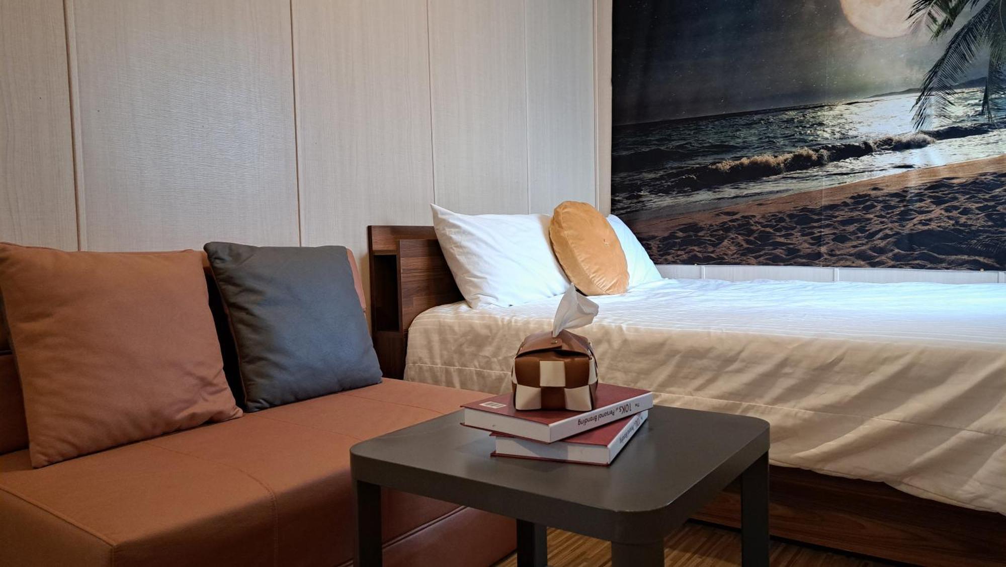 舞浪海景旅店 Hotell Xiaoliuqiu Exteriör bild